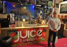 Bij Jan-Peter van Rooij van Juice Solutions was het in zomerse sferen.